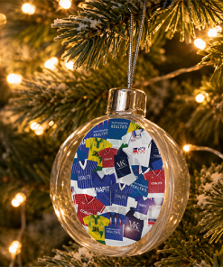 Chesterfield Jumbo Christmas Bauble Retro Kit Mash Christmas Tree Decoration - Image 2