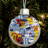 Colchester Utd Jumbo Christmas Bauble Retro Kit Mash Christmas Tree Decoration