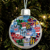 Coventry City Jumbo Christmas Bauble Retro Kit Mash Christmas Tree Decoration