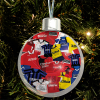Crawley Town Jumbo Christmas Bauble Retro Kit Mash Christmas Tree Decoration