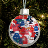 Crewe Jumbo Christmas Bauble Retro Kit Mash Christmas Tree Decoration