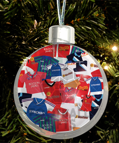 Crewe Jumbo Christmas Bauble Retro Kit Mash Christmas Tree Decoration