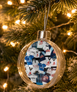 Derby County Jumbo Christmas Bauble Retro Kit Mash Christmas Tree Decoration - Image 2