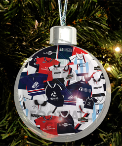 Dundee Jumbo Christmas Bauble Retro Kit Mash Christmas Tree Decoration