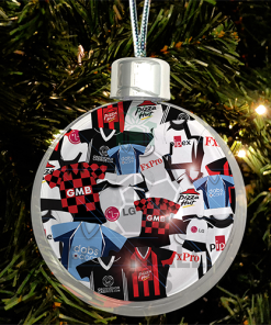 Fulham Jumbo Christmas Bauble Retro Kit Mash Christmas Tree Decoration