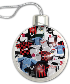 Fulham Jumbo Christmas Bauble Retro Kit Mash Christmas Tree Decoration - Image 3