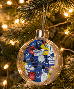 Gillingham Jumbo Christmas Bauble Retro Kit Mash Christmas Tree Decoration - Image 2