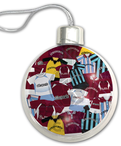 Hearts Jumbo Christmas Bauble Retro Kit Mash Christmas Tree Decoration - Image 3