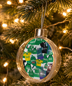 Hibernian Jumbo Christmas Bauble Retro Kit Mash Christmas Tree Decoration - Image 2