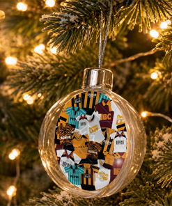 Hull City Jumbo Christmas Bauble Retro Kit Mash Christmas Tree Decoration - Image 2