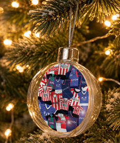 Lincoln City Jumbo Christmas Bauble Retro Kit Mash Christmas Tree Decoration - Image 2