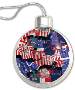 Lincoln City Jumbo Christmas Bauble Retro Kit Mash Christmas Tree Decoration - Image 3