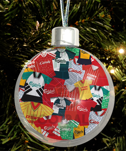Liverpool Jumbo Christmas Bauble Retro Kit Mash Christmas Tree Decoration