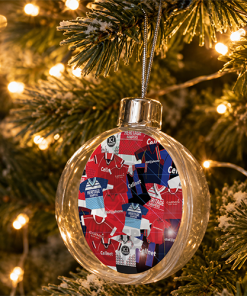 Middlesbrough Jumbo Christmas Bauble Retro Kit Mash Christmas Tree Decoration - Image 2