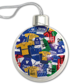 Millwall Jumbo Christmas Bauble Retro Kit Mash Christmas Tree Decoration - Image 3