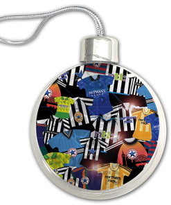 Newcastle Jumbo Christmas Bauble Retro Kit Mash Christmas Tree Decoration - Image 3