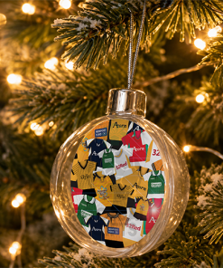 Newport County Jumbo Christmas Bauble Retro Kit Mash Christmas Tree Decoration - Image 2