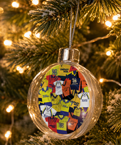 Oxford Utd Jumbo Christmas Bauble Retro Kit Mash Christmas Tree Decoration - Image 2