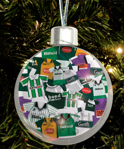Plymouth Jumbo Christmas Bauble Retro Kit Mash Christmas Tree Decoration