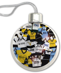 Port Vale Jumbo Christmas Bauble Retro Kit Mash Christmas Tree Decoration - Image 3