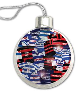 QPR Jumbo Christmas Bauble Retro Kit Mash Christmas Tree Decoration - Image 3