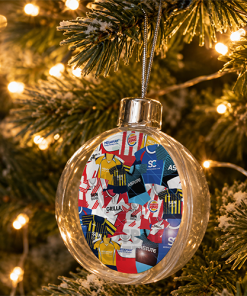 Stevenage Jumbo Christmas Bauble Retro Kit Mash Christmas Tree Decoration - Image 2