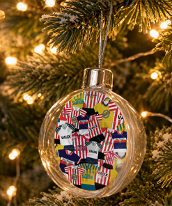 Sunderland Jumbo Christmas Bauble Retro Kit Mash Christmas Tree Decoration - Image 2