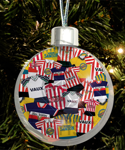 Sunderland Jumbo Christmas Bauble Retro Kit Mash Christmas Tree Decoration
