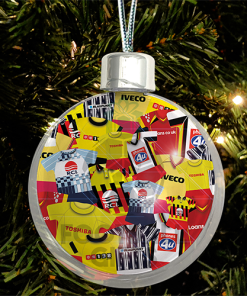 Watford Jumbo Christmas Bauble Retro Kit Mash Christmas Tree Decoration
