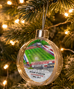 Accrington Stanley Around The Grounds Stadium Jumbo Christmas Bauble Tree Decoration - Image 2