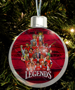 Arsenal Club Legends Jumbo Christmas Bauble Tree Decoration