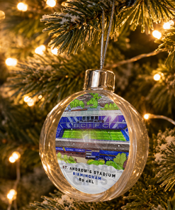 Birmingham City Around The Grounds Stadium Jumbo Christmas Bauble Tree Decoration - Image 2
