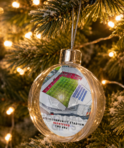 Brentford Around The Grounds Stadium Jumbo Christmas Bauble Tree Decoration - Image 2