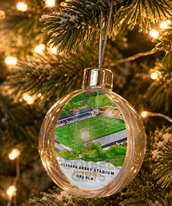 Cambridge United Around The Grounds Stadium Jumbo Christmas Bauble Tree Decoration - Image 2