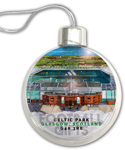 Celtic Around The Grounds Stadium Jumbo Christmas Bauble Tree Decoration - Image 3