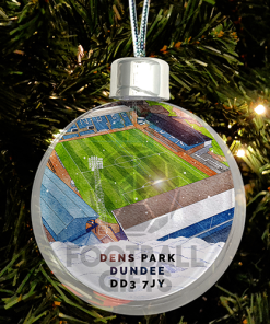 Dundee Around The Grounds Stadium Jumbo Christmas Bauble Tree Decoration
