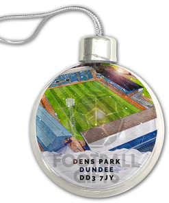 Dundee Around The Grounds Stadium Jumbo Christmas Bauble Tree Decoration - Image 3