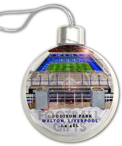 Everton Around The Grounds Stadium Jumbo Christmas Bauble Tree Decoration - Image 3