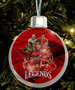 Nottingham Forest Club Legends Jumbo Christmas Bauble Tree Decoration