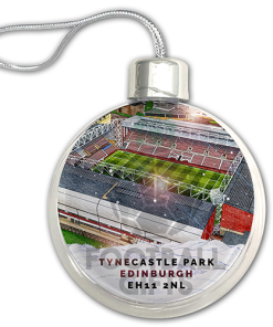 Hearts Around The Grounds Stadium Jumbo Christmas Bauble Tree Decoration - Image 3