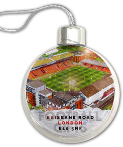 Leyton Orient Around The Grounds Stadium Jumbo Christmas Bauble Tree Decoration - Image 3