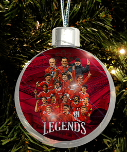 Liverpool Club Legends Jumbo Christmas Bauble Tree Decoration