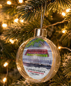 Middlesbrough Around The Grounds Stadium Jumbo Christmas Bauble Tree Decoration - Image 2