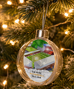 Motherwell Around The Grounds Stadium Jumbo Christmas Bauble Tree Decoration - Image 2