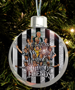 Newcastle Club Legends Jumbo Christmas Bauble Tree Decoration