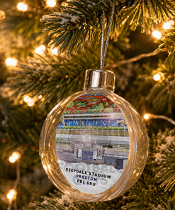 Preston Around The Grounds Stadium Jumbo Christmas Bauble Tree Decoration - Image 2