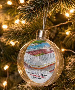 Southampton Around The Grounds Stadium Jumbo Christmas Bauble Tree Decoration - Image 2