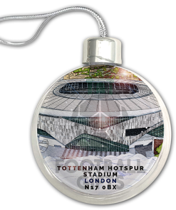 Spurs Around The Grounds Stadium Jumbo Christmas Bauble Tree Decoration - Image 3