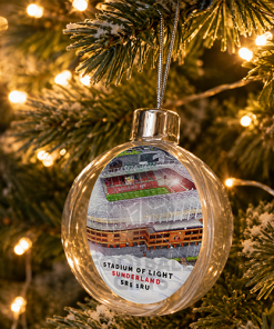 Sunderland Around The Grounds Stadium Jumbo Christmas Bauble Tree Decoration - Image 2