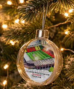 Watford Around The Grounds Stadium Jumbo Christmas Bauble Tree Decoration - Image 2